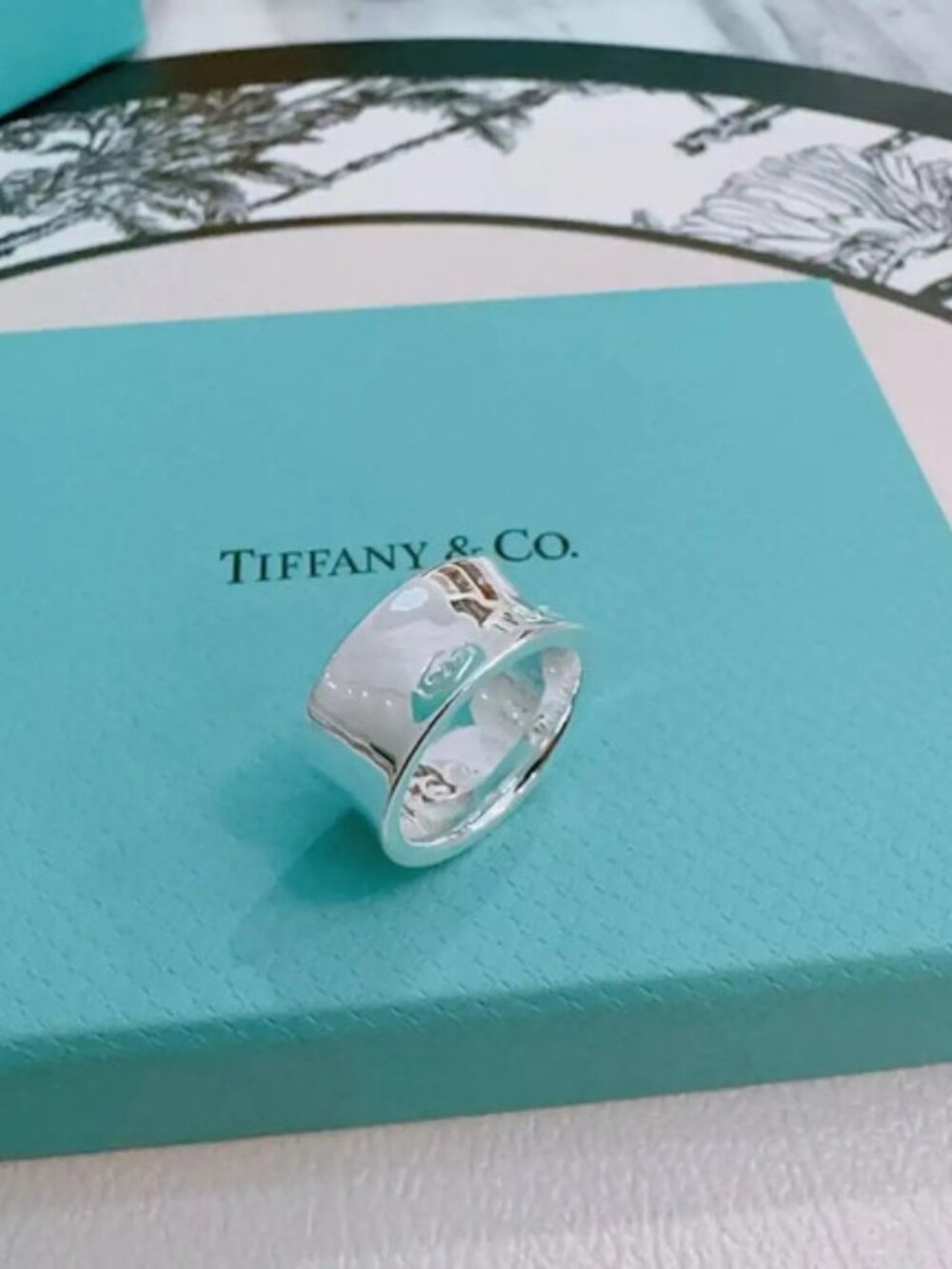 Tiffany & Co. Silver Wide Ring